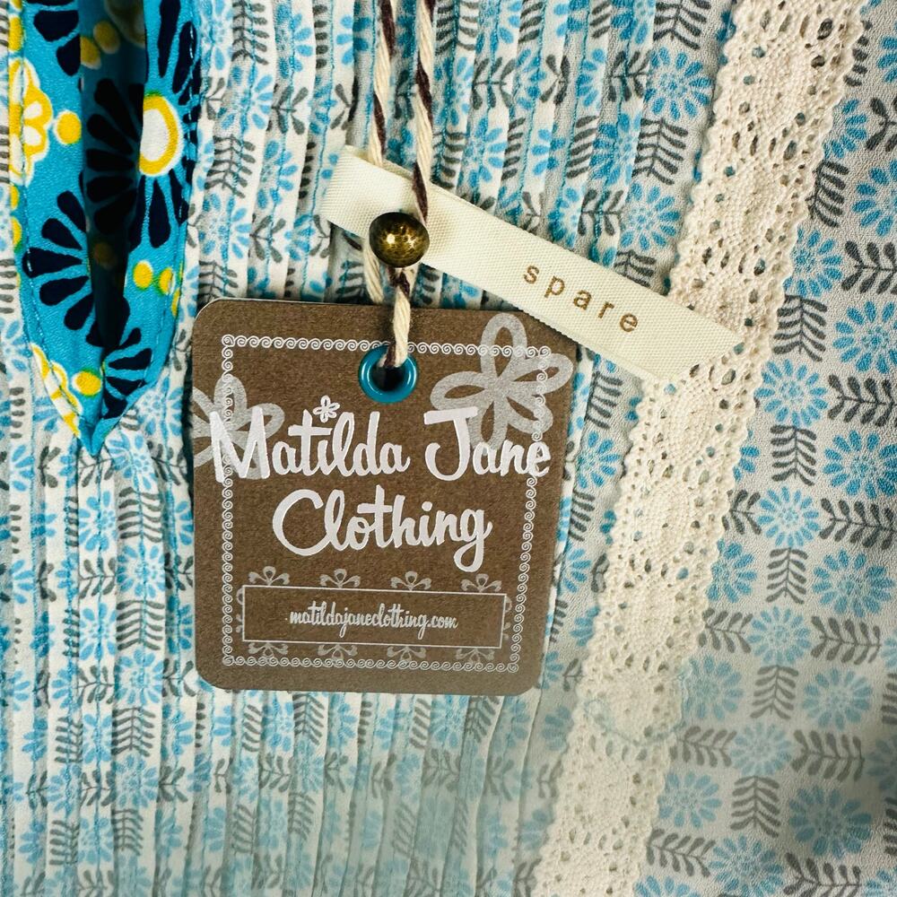 New Matilda Jane Womans Sz Large Blouse Long Sleeve 3/4 Sleeve NWT - Picture 5 of 12